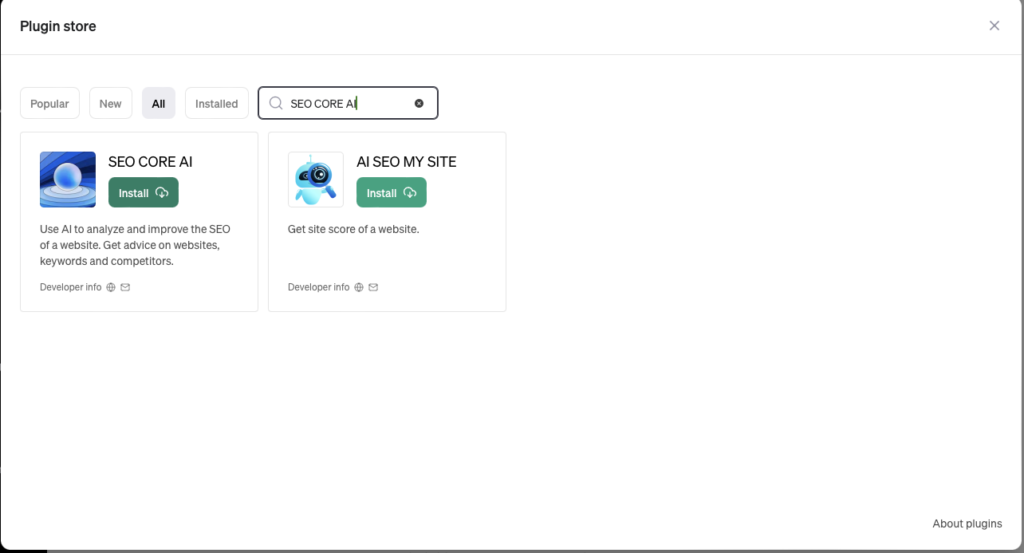 SEO Core AI Plugin Review | CloudSEO Dubai