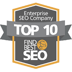 Enterprise SEO Company Top 10 award